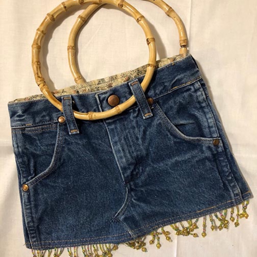 Denim Hand Bag
